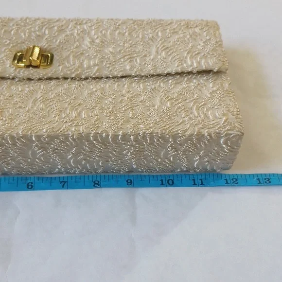 Vintage Box Envelope Clutch Bag EUC - Picture 8 of 10